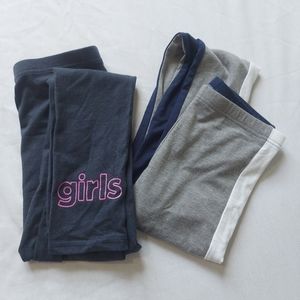 NWOT Old Navy girls Comfy Leggings, XL/ 14, 2 pairs